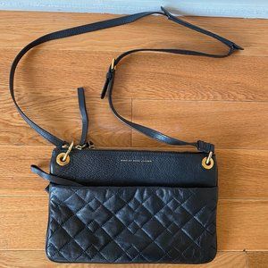 Marc Jacobs Black Leather Cross Body